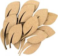Заготовка Листочек 3х4 см 15 шт Rosa Talent