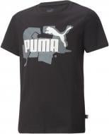 Футболка Puma ESS+ STREET ART LOGO TEE B 67327401 р.140 черный Футболка Puma ESS+ STREET ART LOGO TEE B 67327401 р.140 черный