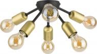 Люстра стельова TK Lighting Estrella 6x60 Вт E27 бронза/чорний 1467 Люстра стельова TK Lighting Estrella 6x60 Вт E27 бронза/чорний 1467
