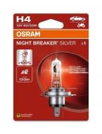 Автолампа галогенная Osram H4 Night Breaker Silver 60 Вт 1 шт. (64193NBS)