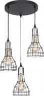 Люстра підвісна TK Lighting Long 3x60 Вт E27 бронза/чорний 2230 Люстра підвісна TK Lighting Long 3x60 Вт E27 бронза/чорний 2230