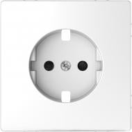 Накладка силовая Schneider Electric Merten для розетки с заземляющим контактом и защитными шторками IP20 белый MTN2330-6035
