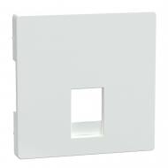 Накладка телефонная 1 без заземления Schneider Electric Merten для механизма телефонной розетки RJ11/RJ12 IP20 белый MTN4215-6035