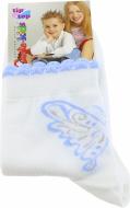 Носки детские для девочек Conte-Kids TIP-TOP 7С-45СП р.20 р.20 белый с голубым