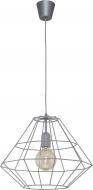 Подвес TK Lighting Diamond 1x60 Вт E27 серый 2000