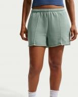 Шорты Nike W NSW OFFLN CHLL FT SHORT II3980-006 р. M зеленый
