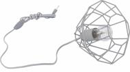 Настольная лампа декоративная TK Lighting Diamond 1x60 Вт E27 серый 3073