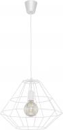 Подвес TK Lighting Diamond 1x60 Вт E27 белый 1996