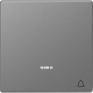 Клавиша выключателя с подсветкой одноклавишный Schneider Electric Merten D-Life с подсветкой нержавеющая сталь MTN3325-6036