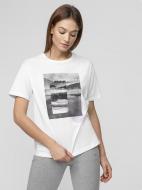 Футболка 4F D4L21-TSD210-10S р.L белый