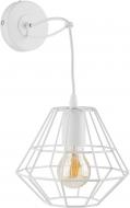 Бра TK Lighting Diamond 1x60 Вт E27 белый 2181