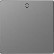 Клавиша выключателя одноклавишный Schneider Electric Merten D-Life без подсветки нержавеющая сталь MTN3301-6036