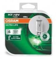 Автолампа галогенная Osram H7 Ultra Life 55 Вт 2 шт. (64210ULTHCB)
