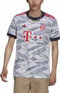 Футболка Adidas FCB 3 JSY GM5315 р.2XL белый