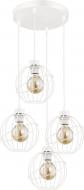Люстра підвісна TK Lighting Orbita 4x60 Вт E27 білий 1632