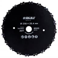 Диск для тримера Sigma Ø230×25.4мм 20Т цепний (5624651)