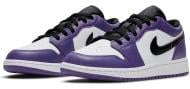 Кроссовки для девочек демисезонные Jordan AIR 1 LOW 553560-500 р.38 фиолетовые