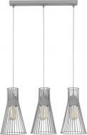 Подвес TK Lighting Vito 3x60 Вт E27 серый 1497