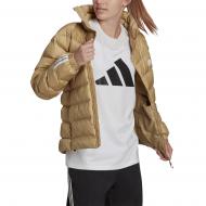 Пуховик женские зимние Adidas W ITAVIC M H J GQ2344 р.L бежевый