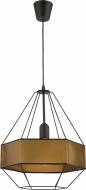 Люстра подвесная TK Lighting Cristal 1x60 Вт E27 медь/черный 1529