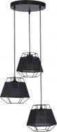 Люстра подвесная TK Lighting Cristal 3x60 Вт E27 черный 1806