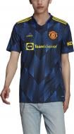 Футболка Adidas MUFC 3 JSY GM4616 р.S сине-красный