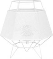 Настольная лампа декоративная TK Lighting Cristal 1x60 Вт E27 белый 2951