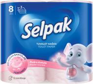 Туалетний папір Selpak Perfumed Powder Scented тришаровий 8 шт.