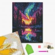 Алмазна мозаїка Північне сяйво 30x40 см Brushme