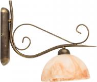 Бра Nowodvorski FIONA I 1x60 Вт E27 антична мідь 38;386