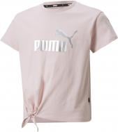 Футболка Puma ESS+ Logo Knotted Tee 84695616 розовый