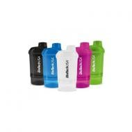 Пляшка спортивна BioTechUSA Wave+ Compact shaker Schocking Blue 500 мл