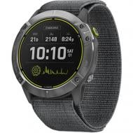 Смарт-годинник Garmin Enduro Steel with Gray UltraFit Nylon Strap (010-02408-00)