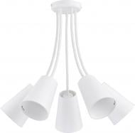 Люстра потолочная TK Lighting Wire 5x60 Вт E27 белый 2098