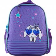 Рюкзак шкільний GoPack Education напівкаркасний 165-3 Cool bunny 48134