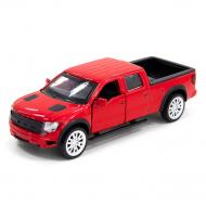 Машинка TechnoDrive 1:32 FORD F-150 SVT Raptor (красный) 250261