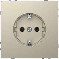 Розетка 1 с заземлением Schneider Electric Merten System Design IP20 сахара MTN2400-6033