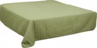 Покрывало Билтекс Green 145x215 см UP! (Underprice) зеленый/крем