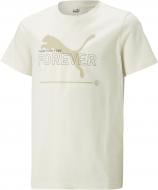 Футболка Puma ESS BETTER GRAPHIC TEE KIDS 67365899 р.152 бежевый