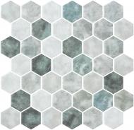 Мозаика Onix Hex XL Shabby Green Matte 2006197/459 (51,60 мм) 28,6x28,4 см