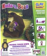 Набор для лепки Clay Buddies Маша и Медведь Медведь стартовый 306437 Набор для лепки Clay Buddies Маша и Медведь Медведь стартовый 306437