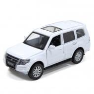 Машинка TechnoDrive 1:32 MITSUBISHI PAJERO 4WD TURBO (белый) 250283