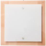 Світильник настінний Nowodvorski Osaka Buk S 2x60 Вт E27 білий із бежевим 2895