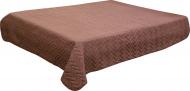 Покрывало Билтекс Шоколад 145x215 см UP! (Underprice) шоколадный