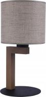 Настольная лампа декоративная TK Lighting Troy 1x60 Вт E27 орех/лен 3114