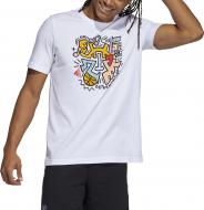 Футболка Adidas DON 3 NYC GT0224 р.2XL белый Футболка Adidas DON 3 NYC GT0224 р.2XL белый