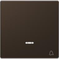 Выключатель одноклавишный Schneider Electric Merten D-Life с подсветкой мокко MTN3325-6052