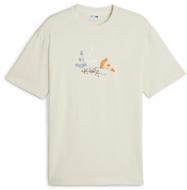 Футболка Puma DOWNTOWN 180 GRAPHIC TEE 68029287 р.2XL бежевый