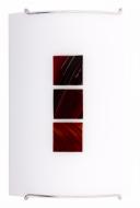 Світильник настінний Nowodvorski KUBIK 1 1x60 Вт E14 білийшоколадний 1567