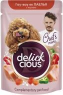 Корм вологий DELICKCIOUS смакує як паелья з куркою 85 г